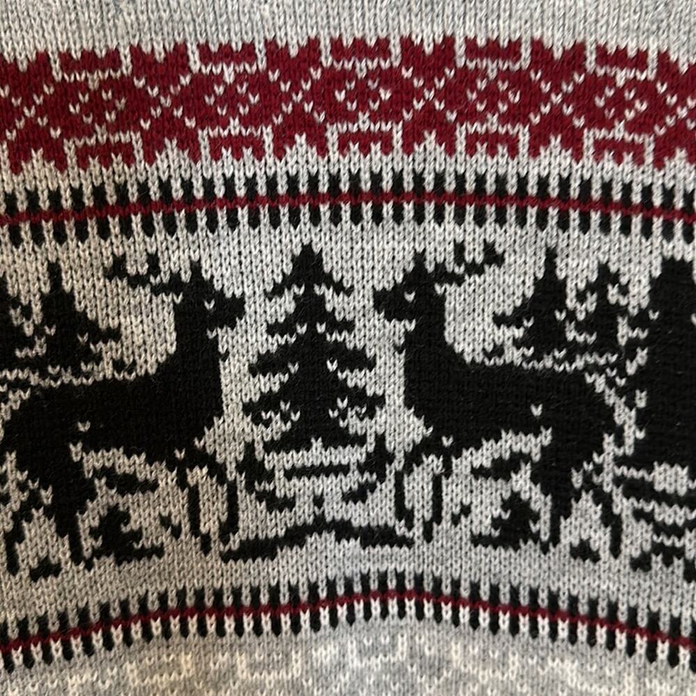 K. P. Knitwear 80’s Vintage Ski Lodge Christmas Sweater Size Small - Picture 5 of 9